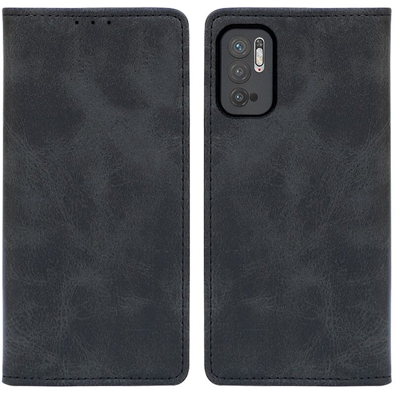 Θήκη Xiaomi Poco M3 Pro 5G/Redmi Note 10 5G - Sonique Vintage Magnet Book - Μαύρο
