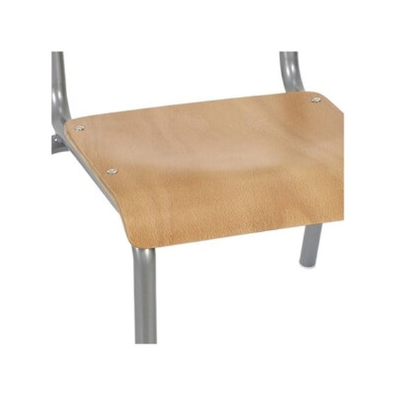 Παιδική Καρέκλα Γραφείου Home Deco Kids Hd7132 Μέταλλο/Ξύλο - Ασημί/Καφέ image 2
