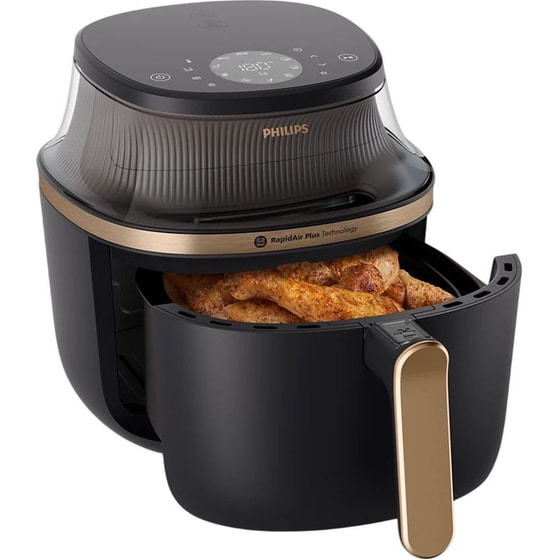 PHILIPS NA332/00 1700 W 6.2 L Μαύρη Φριτέζα Αέρος image 2