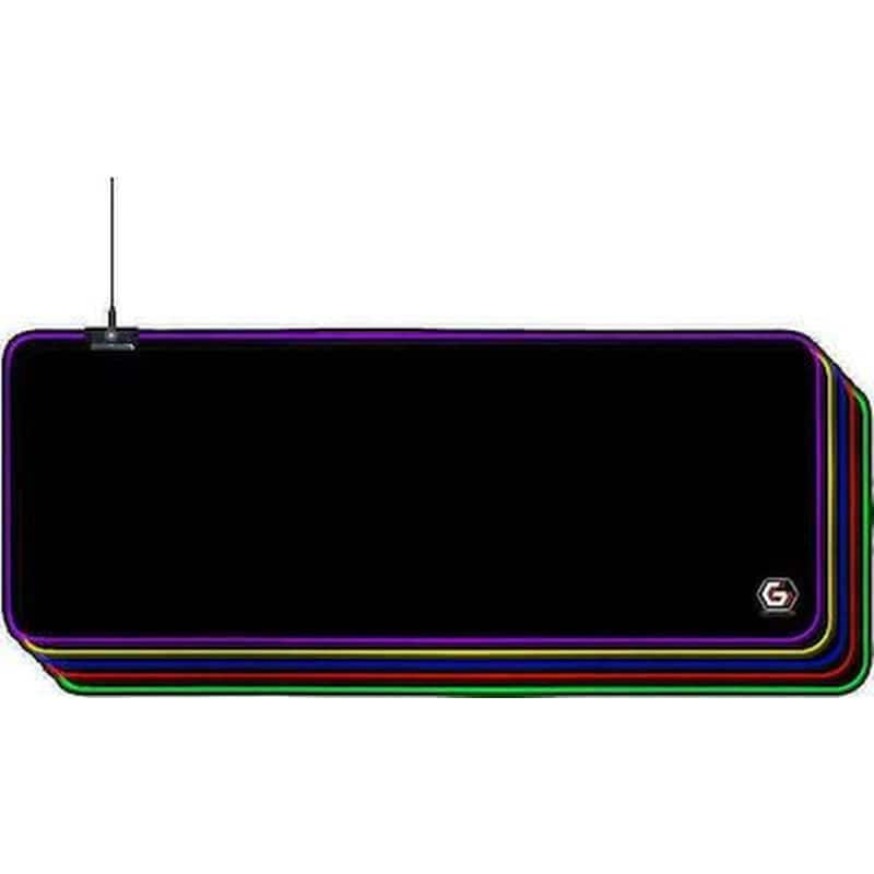 GEMBIRD Gembird MP-GAMELED-XL RGB Gaming Mouse Pad XXL 800mm Μαύρο