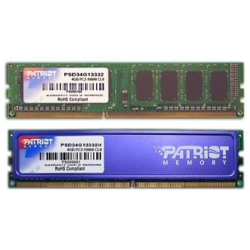 Patriot Signature PSD34G13332 DDR3 1333MHz (1x4GB)