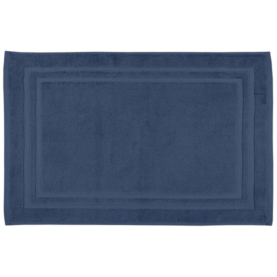 Πατάκι Μπάνιου Πετσετέ Spitishop S-f Lyla Btc289005 Ορθογώνιο από Βαμβάκι 45x70 cm - Μπλε image 0