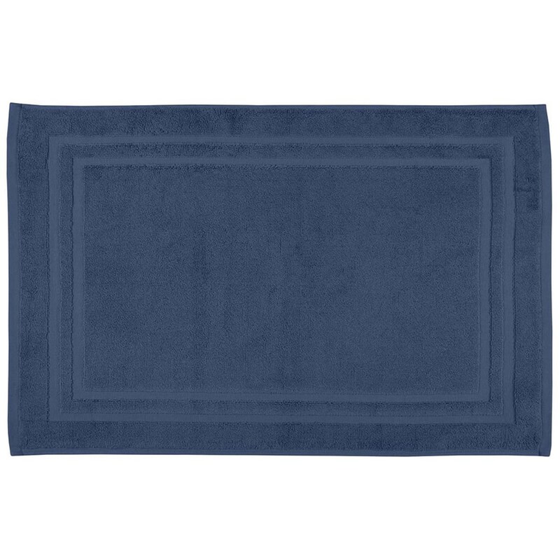 Πατάκι Μπάνιου Πετσετέ Spitishop S-f Lyla Btc289005 Ορθογώνιο από Βαμβάκι 45x70 cm - Μπλε SPITISHOP