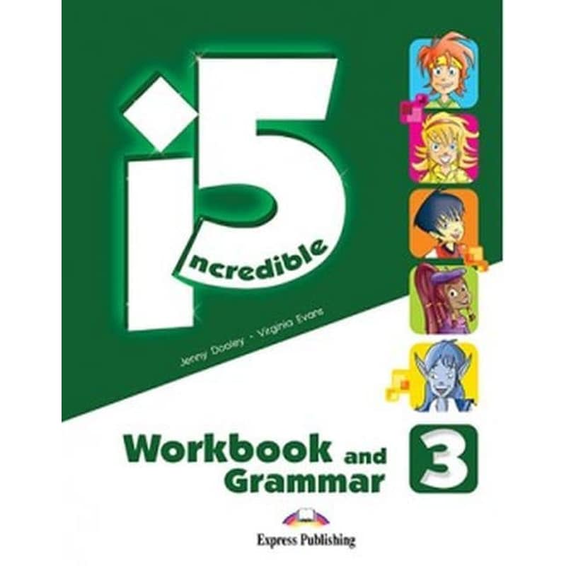 Incredible 5 3 Workbook and Grammar with Digibook App.