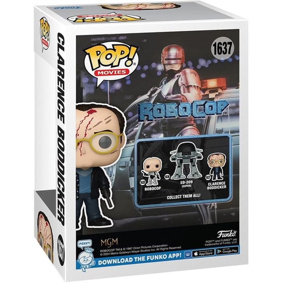 Funko Pop! Movies - RoboCop - Clarence Boddicker #1637 image 2