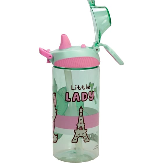 Παγούρι με Καλαμάκι Gim Disney Marie 450 ml image 1