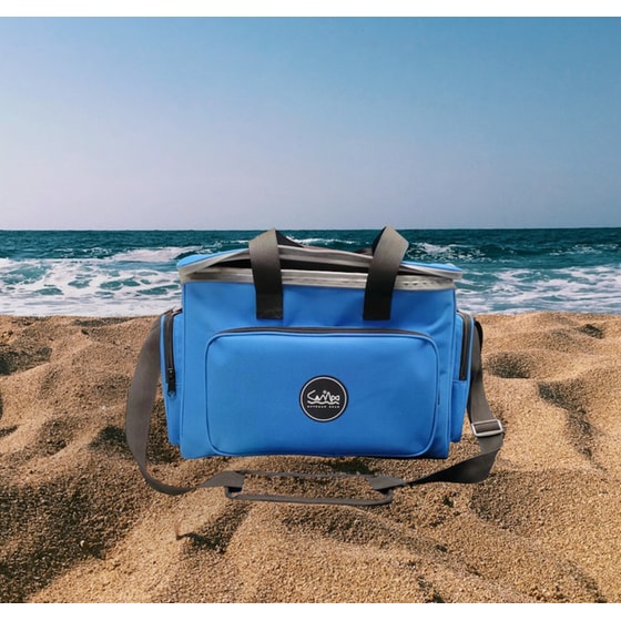 Ισοθερμική Τσάντα Ώμου/ Χειρός Campo Frost 20lt - Μπλε image 1