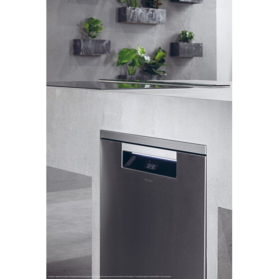 HAIER XF 4A4M4PDX για 14 Σερβίτσια Inox με WiFi Πλυντήριο Πιάτων image 17
