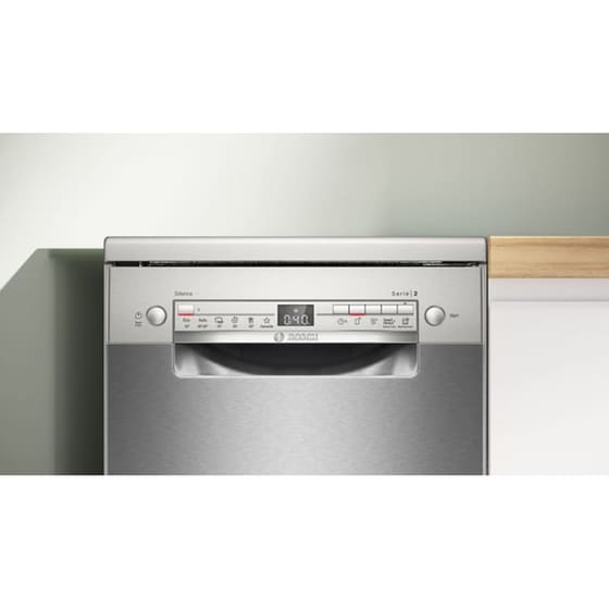 BOSCH SPS2HKI58E για 10 Σερβίτσια Inox Πλυντήριο Πιάτων image 2