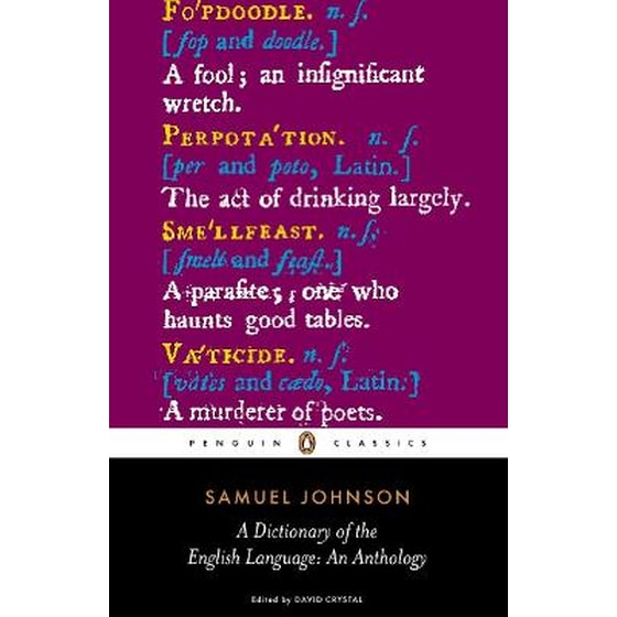 Dictionary of the English Language: an Anthology image 0