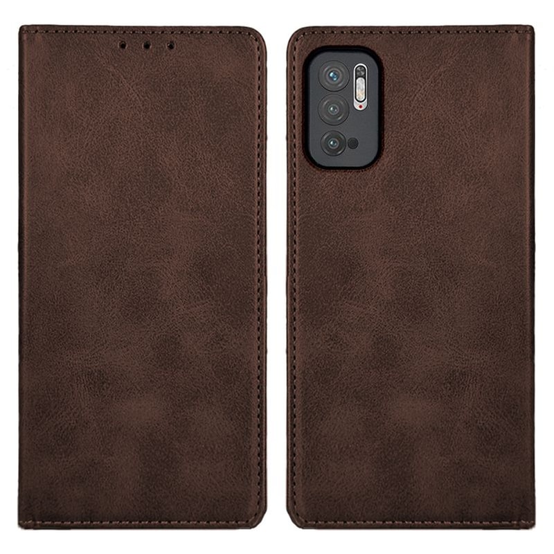 Θήκη Xiaomi Poco M3 Pro 5G/Redmi Note 10 5G - Sonique Vintage Magnet Book - Καφέ
