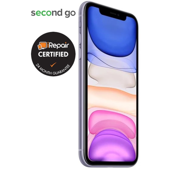 Μεταχειρισμένο Apple iPhone 11 128GB Purple second go Certified by iRepair image 2