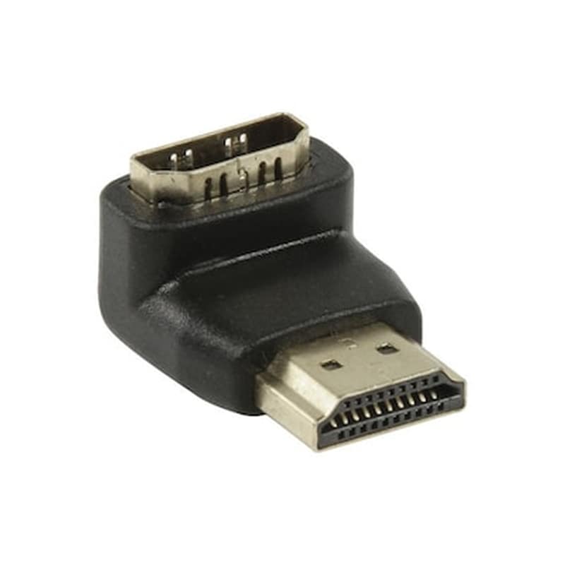 NEDIS Αντάπτορας Hdmi Αρσ. - Hdmi Θηλ. Σε Γωνία 90° Nedis Cvgp34901bk