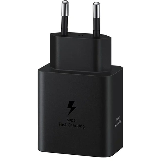 Φορτιστής Πρίζας Samsung PD Power Adapter USB-C 45W EU με Καλώδιο - Μαύρο image 1