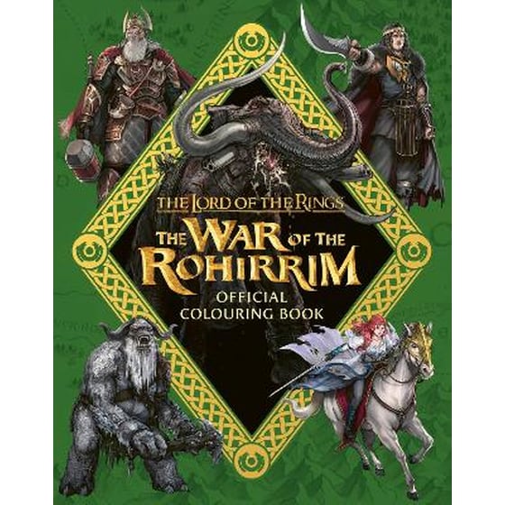 The Lord of the Rings: The War of the Rohirrim Official Colouring Book image 0