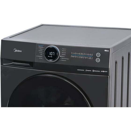 MIDEA MF200W80WB/T-GR 8 kg 1.400 Στροφές με WiFi Inox Πλυντήριο Ρούχων image 2