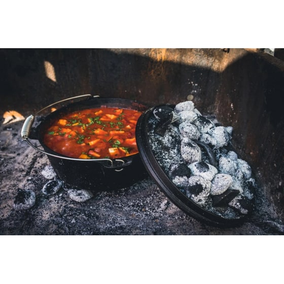 Μαντεμένια Γάστρα Dutch Oven THE WINDMILL TWM009 3.8 L Μαύρο image 6