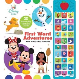 Apple Disney Baby First Word Adventures Sound Book