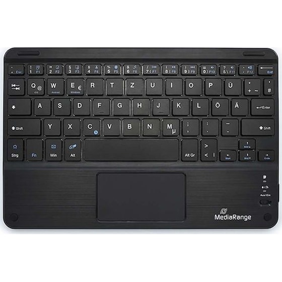 MediaRange MROS130-GR Ασύρματο Bluetooth Πληκτρολόγιο με Touchpad (GR) image 0