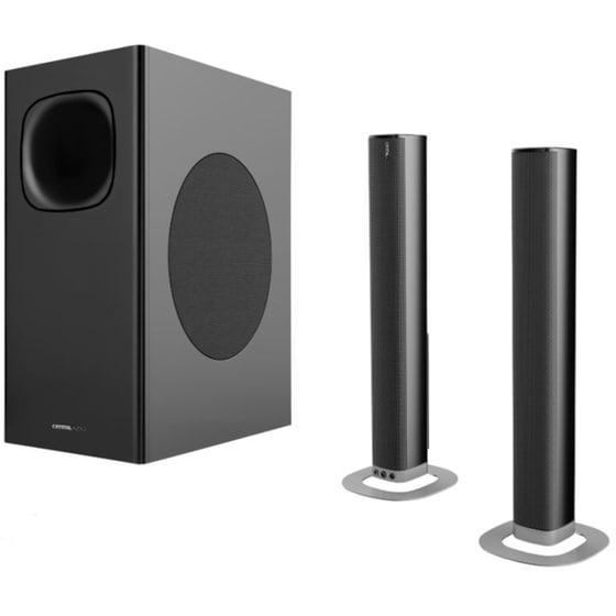 Crystal Audio Soundbar CASB240HD 2 in1 24W 2.1 - Μαύρο image 2