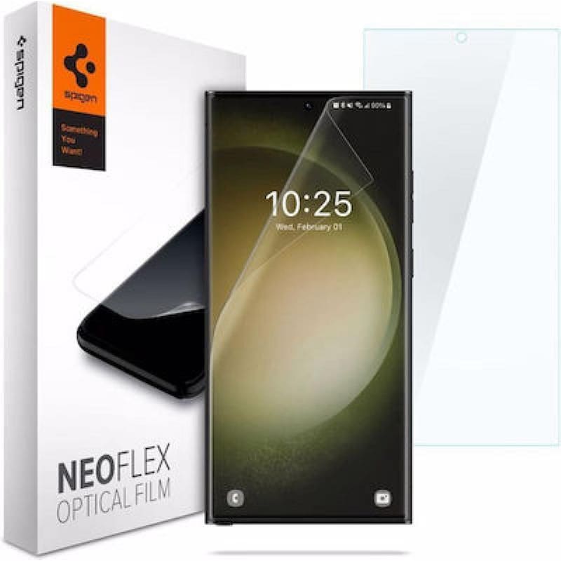 SPIGEN Προστατευτικό οθόνης Samsung Galaxy S23 Ultra - Spigen Neo Flex HD Premium Full Coverage Screen Protector