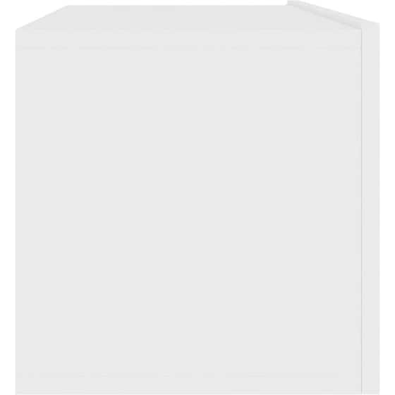 Έπιπλο Τηλεόρασης VidaXL από Μοριοσανίδα 100x30x30cm - Λευκό image 4