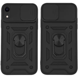 Θήκη  Apple iPhone XR - Sonique Ring Armor Campro - Μαύρο