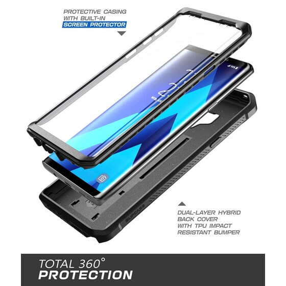 Θήκη Samsung Galaxy Note 9 - Supcase Unicorn Beetle Pro - Black image 1