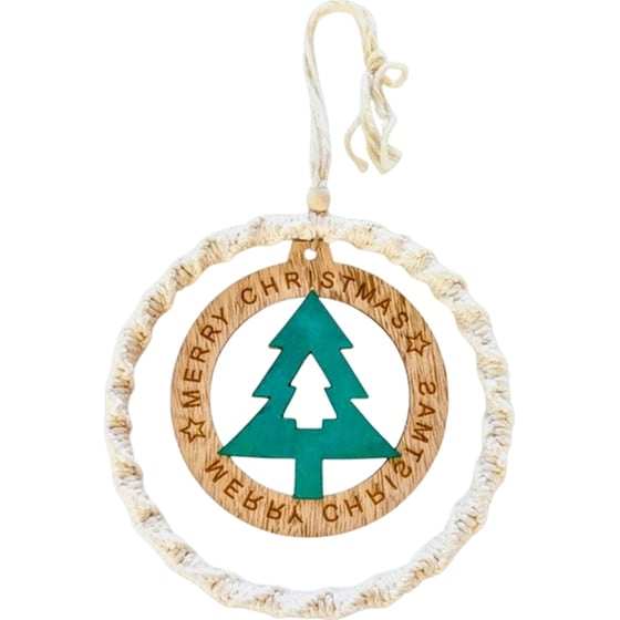 Μακραμε Κρεμαστο Στεφανι image 0