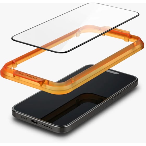 Προστατευτικό Οθόνης Apple iPhone 15 - Spigen Alignmaster Full Cover 2τμχ image 1