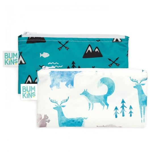 Σακουλάκια Φαγητού Επαναχρησιμοποιούμενα Bumkins Boys (2 Τεμάχια) image 0