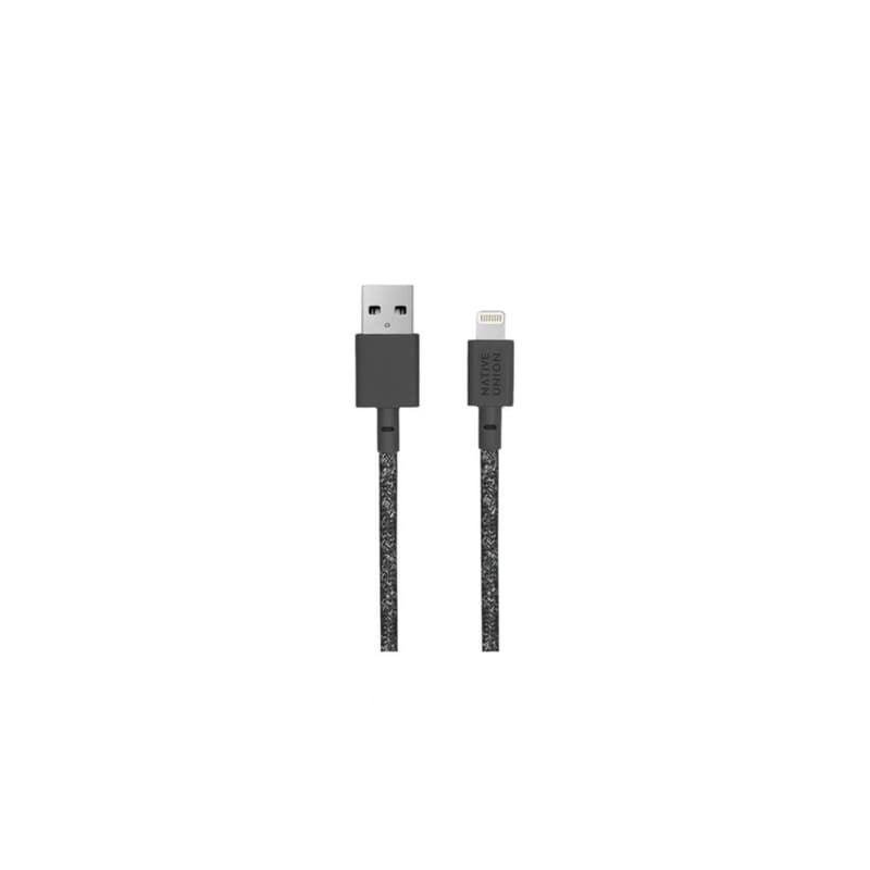 NATIVE UNION Καλώδιο δεδομένων Native Union Usb to Lightning 1.2m - Black