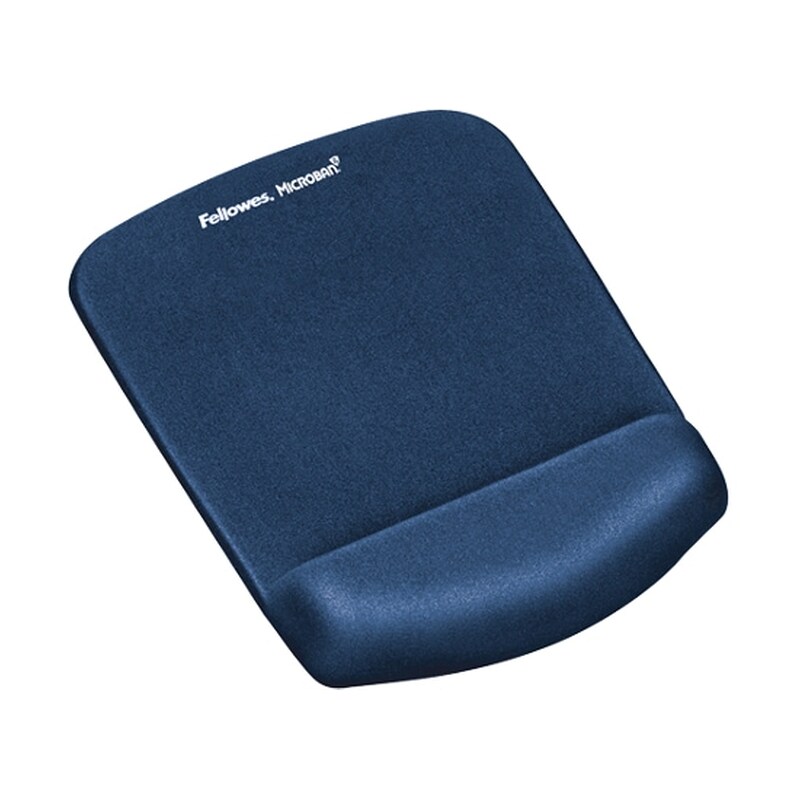 Mousepad Fellowes PlushTouch Wrist Rest - Μπλε