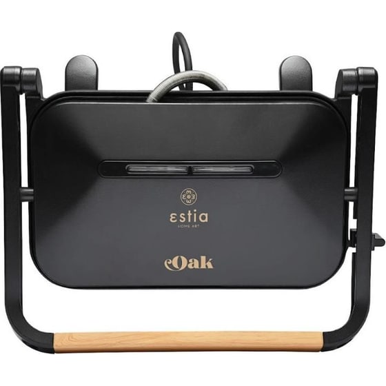 ESTIA 06-18948 OAK 1300W Μαύρη Τοστιέρα image 0