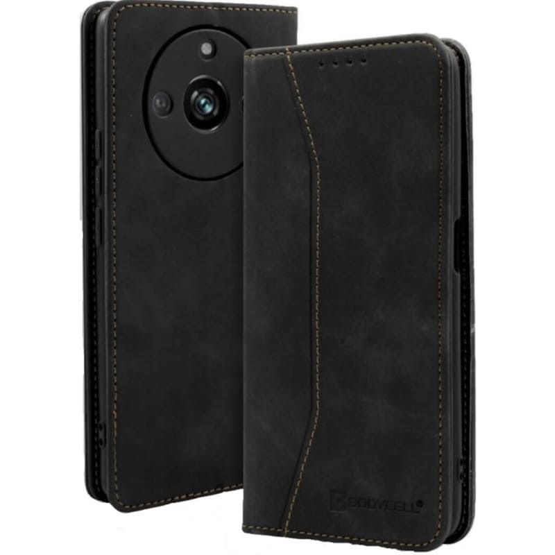 BODYCELL Θήκη Realme 11 Pro Plus - Bodycell Πορτοφόλι - Black