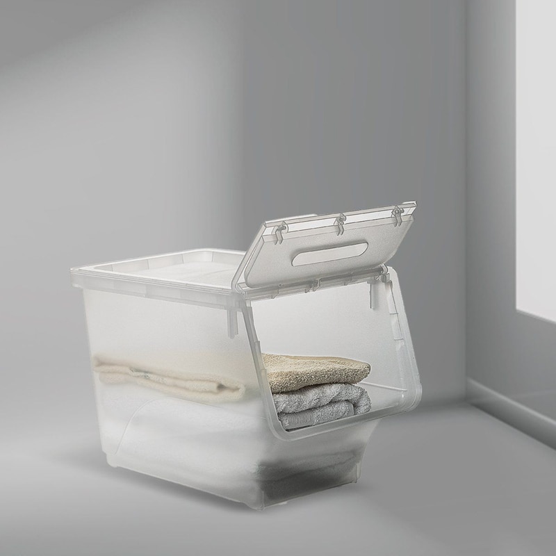 Κουτί Αποθήκευσης F-V 173616 Πλαστικό 45.5x31cm - Διάφανο