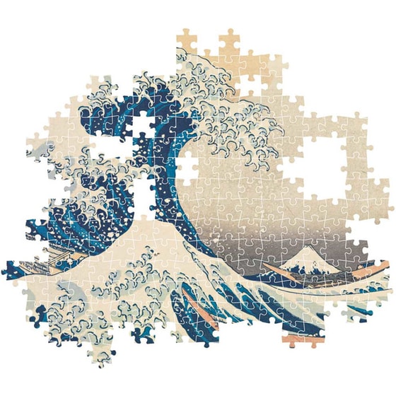 Παζλ Clementoni Museum Collection Hokusai: Το Μεγάλο Κύμα - Compact Box (1000 Κομμάτια) image 2