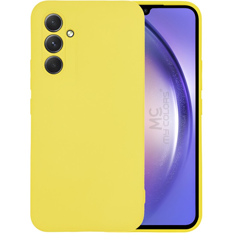MY COLORS Θήκη Samsung Galaxy A34 - My Colors - Κίτρινο