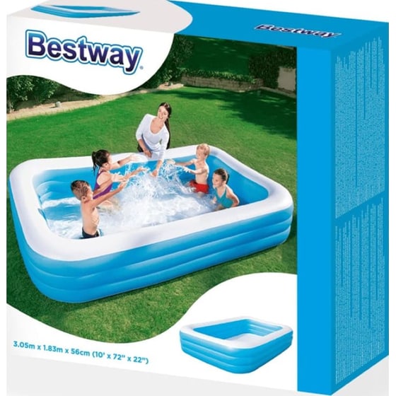 Φουσκωτή Οικογενειακή Πισίνα Bestway Πισίνα 1161 Lt - Μπλε image 3