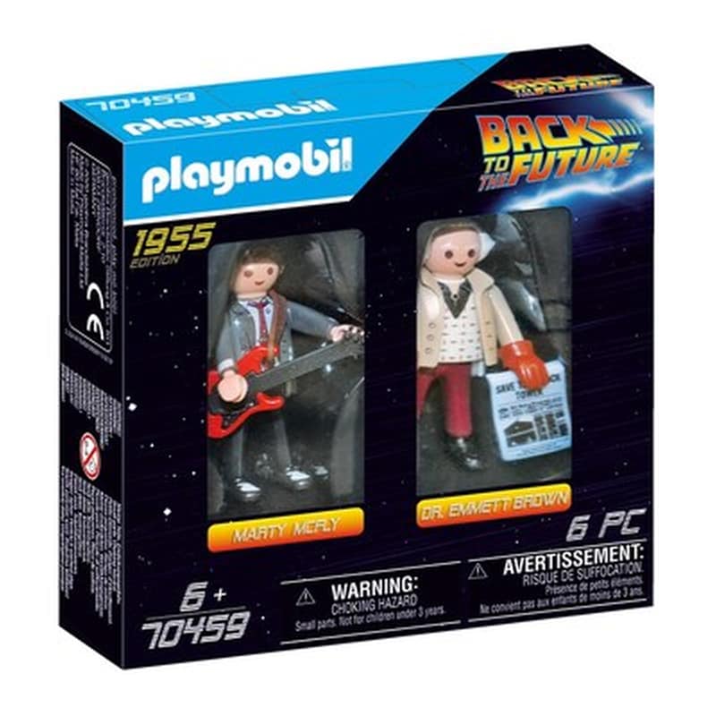 Playmobil Back To The Future Μάρτι Μακ Φλάι Και Καθηγητής Έμετ Μπράουν (70459)