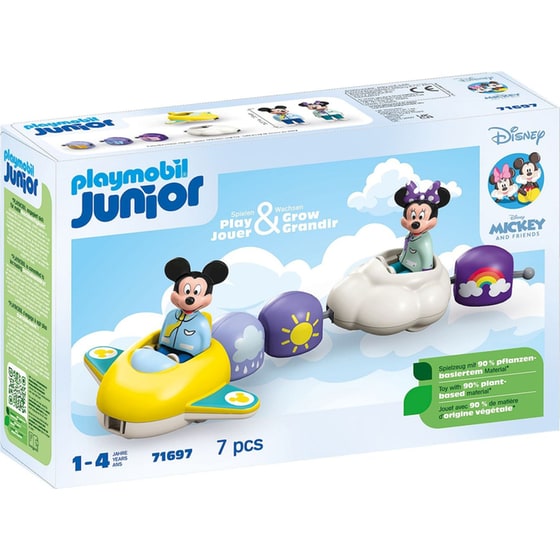 PLAYMOBIL® Junior & Disney: Τρενάκι Μίκυ και Μίνι (71697) image 0
