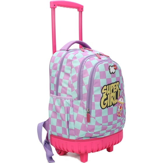 Τσάντα Τρόλεϋ Lycsac Super Girl Πολλών Θηκών image 3