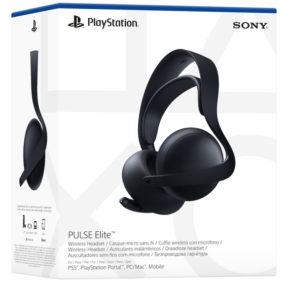 Sony PS5 Pulse Elite Gaming Ασύρματα Ακουστικά Bluetooth/USB - Midnight Black image 7