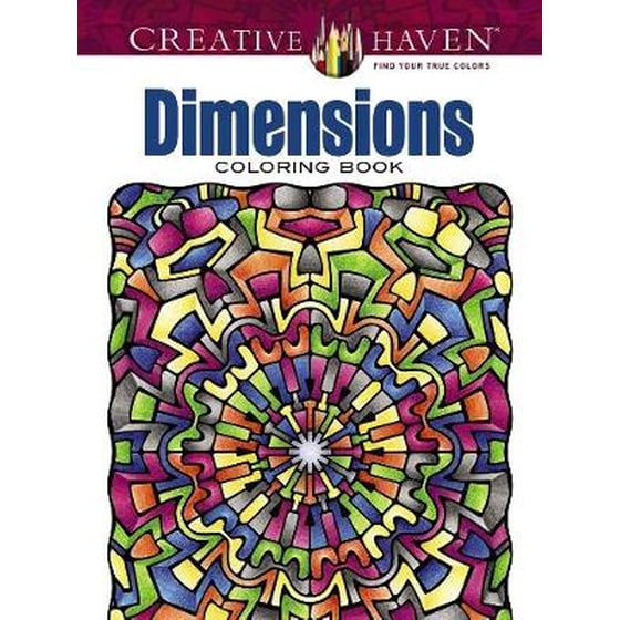 Creative Haven Dimensions Coloring Book image 0