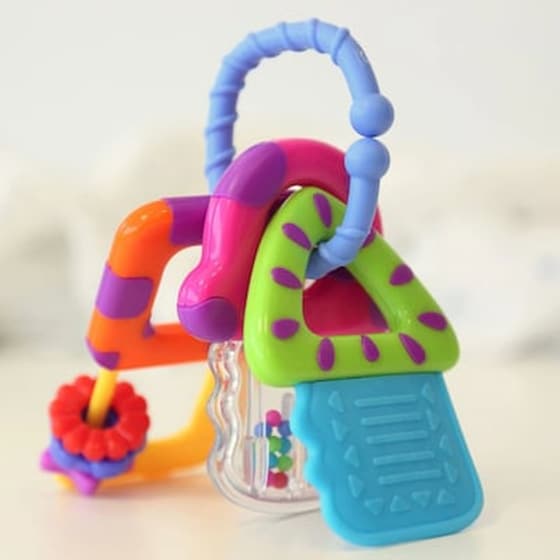 Kiokids Μασητικός Κρίκος Οδοντοφυΐας 3 Σπιτάκια 3+μ image 3