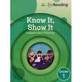 Into Reading Know It Show It Grade 1