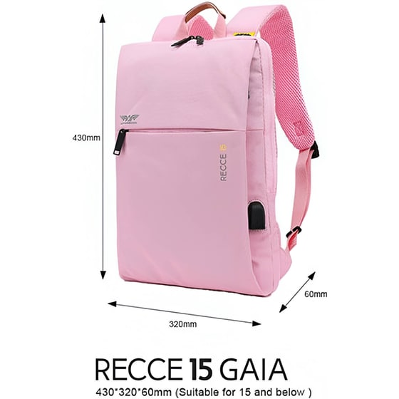 Τσάντα Laptop Armaggeddon Recce 15 Gaia 15" - Ροζ image 3