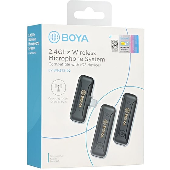 Μικρόφωνο Boya BY-WM3T2 - Μαύρο image 3