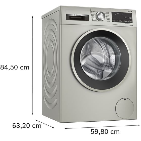 BOSCH WGG244ZXGR 9 kg 1.400 Στροφές Silver Inox Πλυντήριο Ρούχων image 10