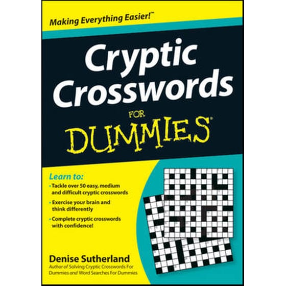 Cryptic Crosswords For Dummies image 0